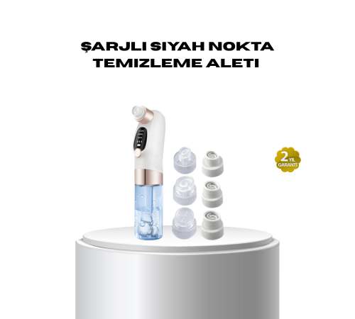 Ayarlanabilir Güç Seviyeli Vakumlu Siyah Nokta Temizleme Cihazı – Derin Gözenek Temizliği