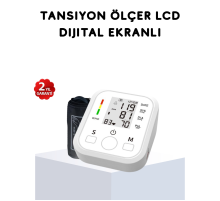Üst Koldan Ölçüm Dijital Tansiyon Aleti – IHB Aritmi Uyarılı ve Çift Hafızalı