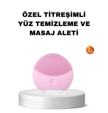 Silikon Yüz Temizleme ve Masaj Aleti – Su Geçirmez, Taşınabilir ve Cilt Dostu