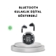 Bluetooth 5.3 Kablosuz Kulaklık HiFi Stereo ve Ekstra Bass Dijital Ekranlı