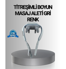 Titreşimli Boyun Masaj Cihazı Isı Terapili Şarjlı VNB-01 Ergonomik U Tasarım