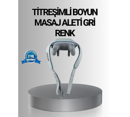 Titreşimli Boyun Masaj Cihazı Isı Terapili Şarjlı VNB-01 Ergonomik U Tasarım