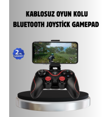 Bluetooth Kablosuz Gamepad TV PC Telefon Uyumluluğu Kolay Bağlantılı