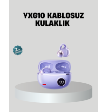 Kulak Arkası Klipsli Bluetooth Kulaklık YXG10 Silikon Malzemeli Ergonomik