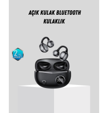 Açık Kulak Bluetooth Kulaklık 5.4 APTX Destekli Ergonomik Tasarım