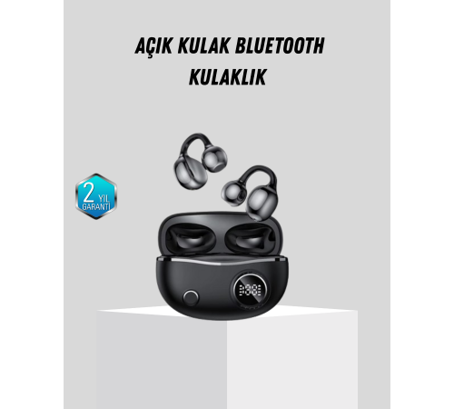 Açık Kulak Bluetooth Kulaklık 5.4 APTX Destekli Ergonomik Tasarım