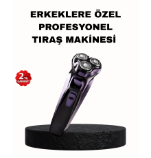 Şarjlı Saç ve Sakal Tıraş Makinesi Kablosuz Kompakt Tasarımlı