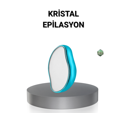 Kristal Tüy Alıcı Epilatör Kremsiz Kullanım Yüz ve Vücut İçin