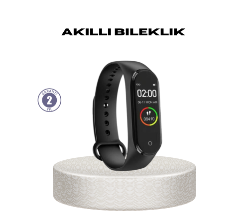 Akıllı Bileklik 0.96 İnç Ekran Kalp Atışlı Kan Basınçlı IP67 Suya Dayanıklı