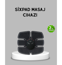 EMS Göbek ve Kol Kas Uyarıcı Cihaz 6 Modlu Elektronik Vücut Şekillendirici