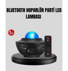 Yıldızlı Projektör Galaxy Efektli Ayarlanabilir Renkli Atmosfer Lambası