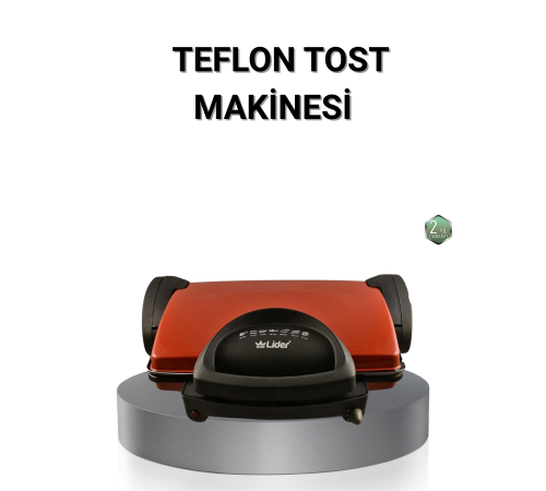 2000 Watt Tost Makinesi 6 Dilim Kapasiteli Döküm Plakalı Üç Kademeli Isı Ayarlı