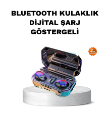 Kablosuz Kulaklık Uzun Pil Ömürlü Şarj Kutulu Ergonomik Hafif Tasarım