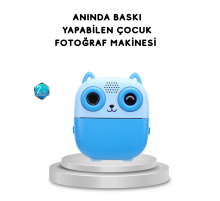 48MP Termal Baskılı Çocuk Dijital Kamera 1080P Video 2.4'' Ekran 6X Zoom