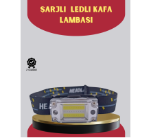 Şarj Edilebilir LED KAFA Feneri 215 Lümen XPE COB Güçlü Aydınlatma
