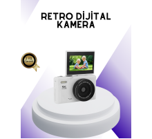 5K UHD Dijital Kamera WiFi Bağlantılı Otofokus 18x Zoom Taşınabilir