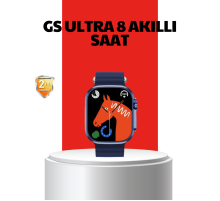 Akıllı Saat 360 mAh Çoklu Spor Modlu Lacivert Siyah Kordon