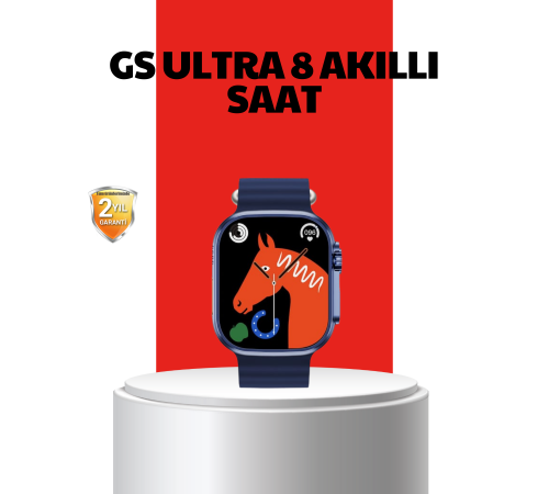 Akıllı Saat 360 mAh Çoklu Spor Modlu Lacivert Siyah Kordon