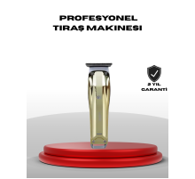 Profesyonel Saç ve Sakal Kesme Tıraş Makinesi USB Şarjlı Güçlü Motorlu
