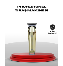 Profesyonel Saç ve Sakal Kesme Tıraş Makinesi USB Şarjlı Güçlü Motorlu