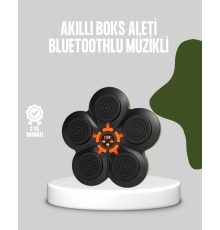 Akıllı Müzikli Boks Makinesi Bluetooth Bağlantılı Işıklı Hedefli Fitness Aleti
