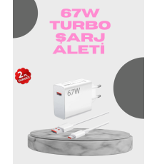 67 Watt Hızlı Şarj Seti Realme 7 8 9 Pro Uyumlu