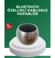 Mini Bluetooth Hoparlör TWS Özellikli Taşınabilir Güçlü Ses