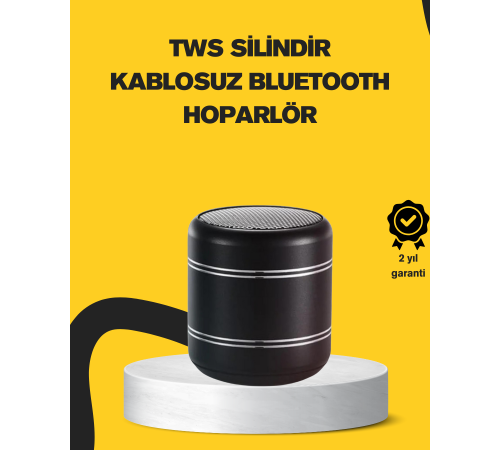 Mini Alüminyum Bluetooth Hoparlör Yüksek Bas Performansı