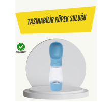 Taşınabilir Su Tasarruflu Köpek ve Kedi Su Şişesi Tek Elle Kullanım Kolaylığı