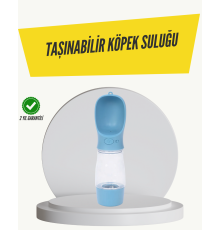 Taşınabilir Su Tasarruflu Köpek ve Kedi Su Şişesi Tek Elle Kullanım Kolaylığı