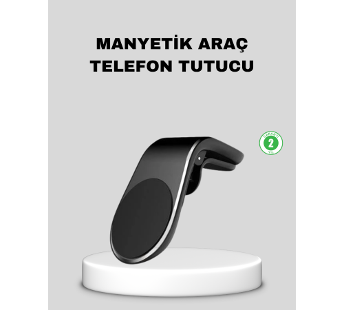 Manyetik Araç Telefon Tutucu 360° Dönebilen ve Sarsıntısız Güçlü Mıknatıslı