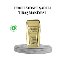 Islak Kuru Kullanımlı Şarjlı Tıraş Makinesi Ergonomik ve Cilt Dostu