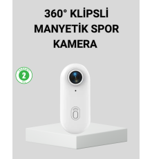 1080P Suya Dayanıklı Aksiyon Spor Kamerası 120° Geniş Açı ve WiFi Destekli