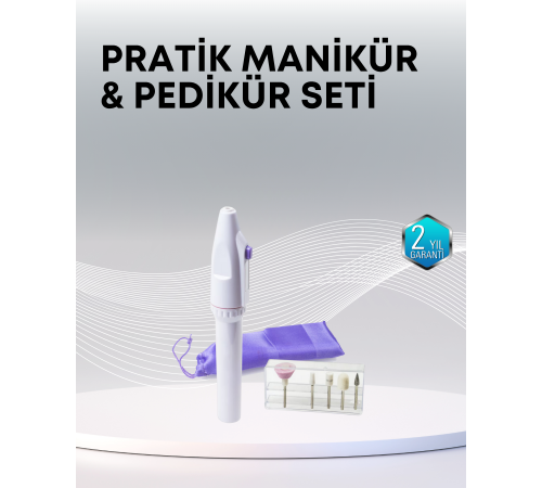 Profesyonel Tırnak Matkap Seti – Ayarlanabilir Hız, Düşük Gürültü ve Kompakt Tasarım