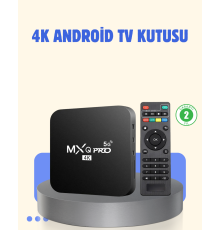 4K Android TV Box – 2GB RAM 16GB ROM, Hızlı Wi-Fi Bağlantılı Akıllı Medya Kutusu