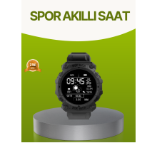 Akıllı Spor Saat – Nabız Ölçer, Adım Sayar ve Kalori Takipli