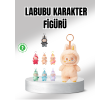 Labubu Peluş Oyuncak – Koleksiyonluk Yumuşak Dekoratif Figür 20 cm
