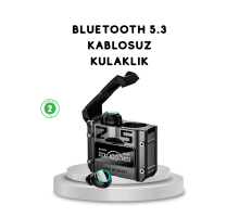 Kablosuz Bluetooth 5.3 Kulaklık – Aktif Gürültü Engelleme ve Gecikmesiz Oyun Modu