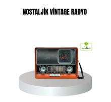 Vintage Radyo – Nostaljik Tasarım ve Modern Teknoloji Bir Arada
