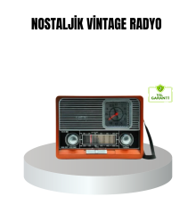 Vintage Radyo – Nostaljik Tasarım ve Modern Teknoloji Bir Arada