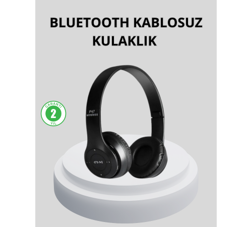 Kablosuz Bluetooth Kulaklık – Suya Dayanıklı ve Uzun Ömürlü Kullanım