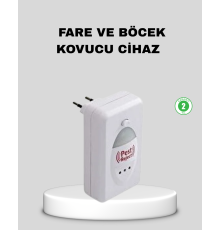 Ultrasonik Haşere Kovucu Cihaz – Sessiz, Kimyasalsız ve Etkili Koruma