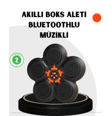 Evde Fitness İçin Akıllı Boks Makinesi Işıklı Vuruş Noktalı Bluetoothlu