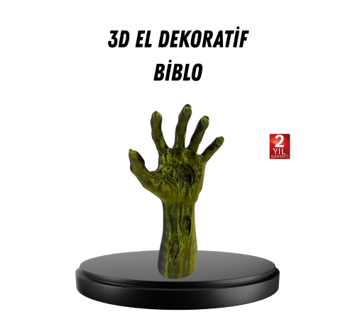 Modern Tasarım El Figürü 3D Dekoratif Biblo Koleksiyonluk