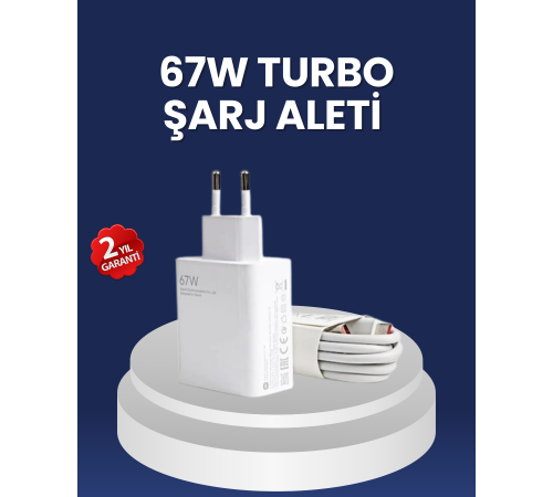 67 Watt Hızlı Şarj Adaptörü Samsung S20 S21 S22 S23 Uyumlu