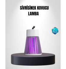 2000 mAh Şarjlı Sivrisinek Kovucu Lamba – Kimyasalsız, Güvenli ve Taşınabilir
