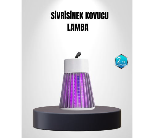 2000 mAh Şarjlı Sivrisinek Kovucu Lamba – Kimyasalsız, Güvenli ve Taşınabilir