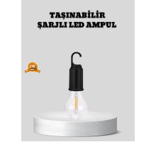 Type-C Şarjlı LED Kamp Lambası – Uzun Ömürlü Pil ve Yüksek Parlaklık
