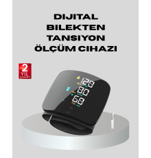 Dijital Bilek Tansiyon Aleti – Çift Kullanıcı Hafızalı, Aritmi Uyarılı ve Otomatik Kapanmalı