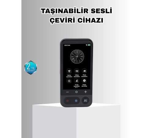 Akıllı Taşınabilir Tercüman – 17 Çevrimdışı, 139 Çevrimiçi Dil Desteği